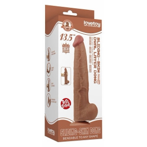LoveToy Sliding Skin – Dildo Realist 34 cm Thumb 10