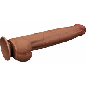 LoveToy Sliding Skin – Dildo Realist 34 cm Thumb 9
