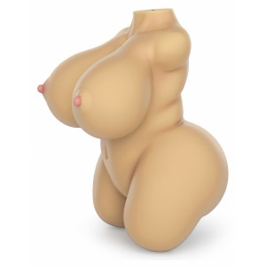 LoveToy Streetgirls 6 Torso Realist cu 2 Intrări, 5 Kg Thumb 6