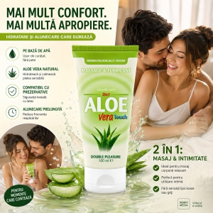 Lubrifiant 2 În 1 Aloe Vera Touch 100 ml Thumb 2