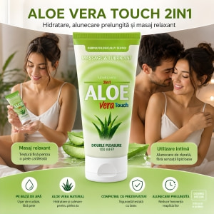 Lubrifiant 2 În 1 Aloe Vera Touch 100 ml Thumb 1