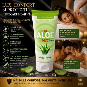 Lubrifiant 2 În 1 Aloe Vera Touch 100 ml Thumb 4