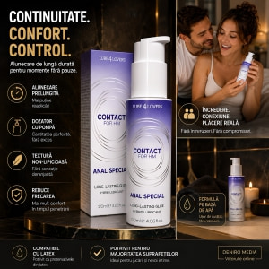 Lubrifiant Anal Hibrid 120 ml Alunecare Lungă Thumb 4