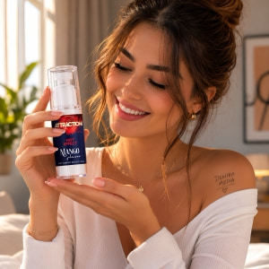 Lubrifiant Attraction Heat Mango 50ml Thumb 2