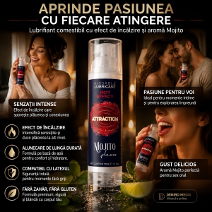 Lubrifiant Attraction Heat Mojito 50ml Thumb 6
