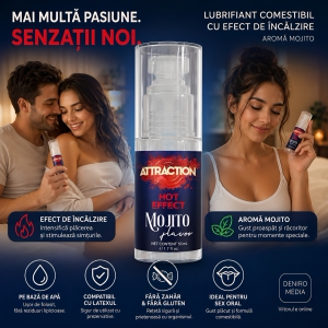 Lubrifiant Attraction Heat Mojito 50ml Thumb 5