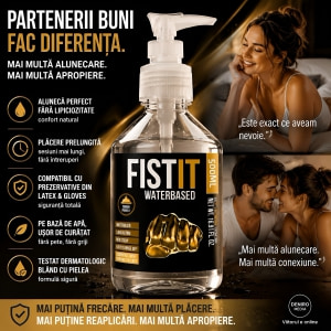 Lubrifiant pe Bază de Apă FISTIT 500ml Thumb 4
