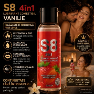 Lubrifiant S8 4-in-1 Dessert Vanilie 125ml Thumb 1