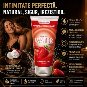 Lubrifiant Water Touch Căpșuni 100ml Thumb 1