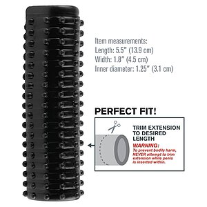 Manșon FX Magic Pleasure Sleeve Negru Thumb 3