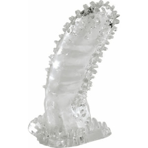 Manșon pentru Penis Transparent cu Striații