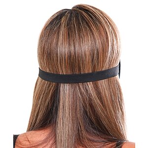 Mască Deluxe Fantasy Love Negru Thumb 2