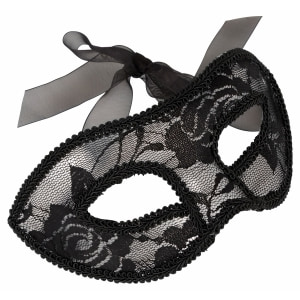 Mască Elegantă Cottelli Collection Negru
