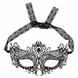 Mască Gotică Cottelli Collection Negru Thumb 2