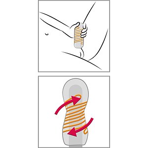 Masturbator Tenga Spinner Mărgeluțe Transparent Thumb 4