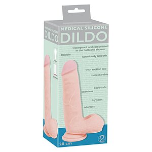 Dildo Medical Silicone 20cm Thumb 3