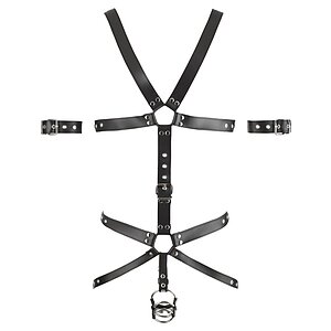 Mens Harness Zado Negru S-M Thumb 2