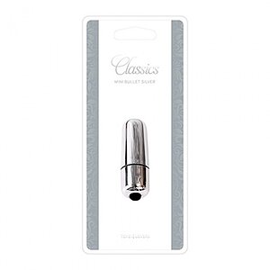Vibrator Toyz4Lovers Mini Egg Argintiu Thumb 1