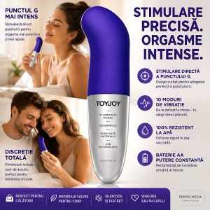 Mini Vibrator Viberette Punctul G Mov Thumb 3