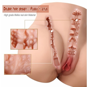 Mistress Lore – Masturbator Dublu, Stabil 2,8 Kg Realist Thumb 5