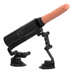 Mistress Sex Machine – 9 Frecvențe, Telecomandă 10m Negru Thumb 3