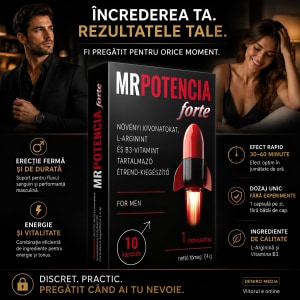 MrPotencia Forte — 10 Capsule Pentru Erecție și Potență Thumb 1