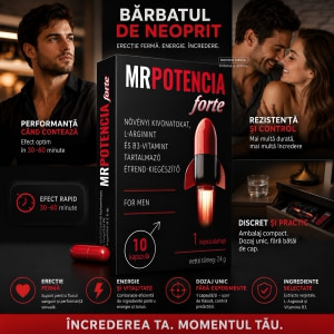 MrPotencia Forte — 10 Capsule Pentru Erecție și Potență Thumb 3