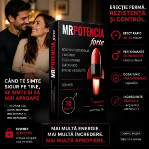 MrPotencia Forte — 10 Capsule Pentru Erecție și Potență Thumb 2