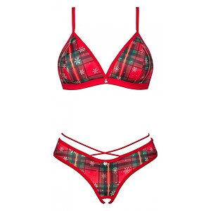 Set Obsessive Ms. Merrilo Roșu M-L Thumb 2