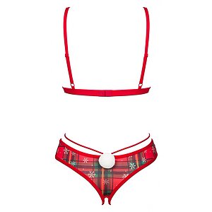 Set Obsessive Ms. Merrilo Roșu M-L Thumb 4