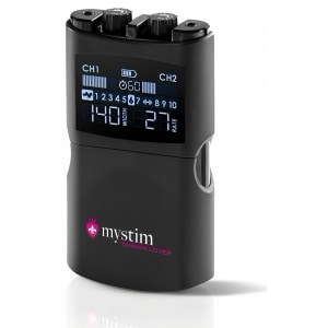 Mystim Tension Lover 2, EStim Reîncărcabil cu 2 Canale Negru Thumb 3