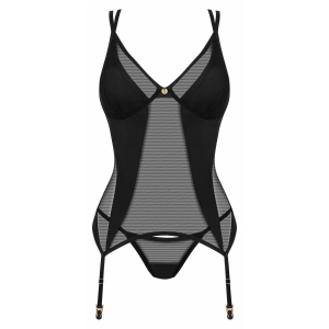 Corset Obsessive Nesari Negru XS-S Thumb 2