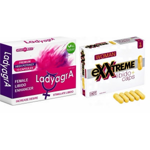 Pachet Capsule Femei eXXtreme Libido Afrodisiac + Pastile Libido Ladyagra
