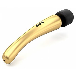 Vibrator Dorcel Megawand Rechargeable Auriu Thumb 3