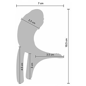 Inel Dublă Stimulare Couples Stimulator Ring Fuchsia Thumb 2