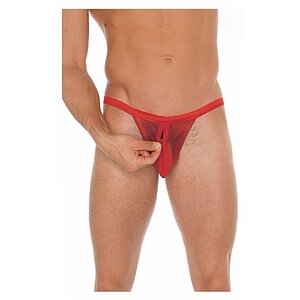Chilot Amorable David With Zipper Rosu