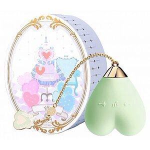 Vibrator Baby Heart Personal Massager Verde Thumb 1