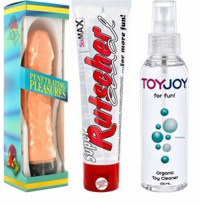 Pachet Plăcere Intensă: Big Boss, Lubrifiant, Spray