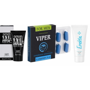 Pachet Putere Max: Kit pentru virilitate instantă