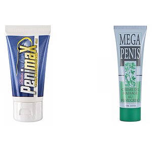 Pachet Cremă Mărire Mega Penis + Cremă Penis Enlargement Penimax 50ml