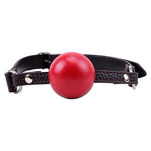 Chisa Novelties Căluș Tip Bilă Roșu Thumb 1