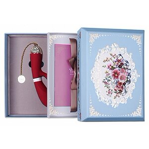 Vibrator ZALO Rosalie Rabbit Roșu Thumb 2