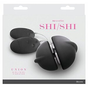 Stimulator Clitoris Shi-Shi Union Girl Negru Thumb 1