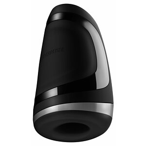 Masturbator Satisfyer Cu Vibrație Pulsație Și Încălzire Negru Thumb 1