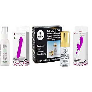 Pachet Plăcere Prelungită: Control, Curățenie, Vibrații Thumb 1