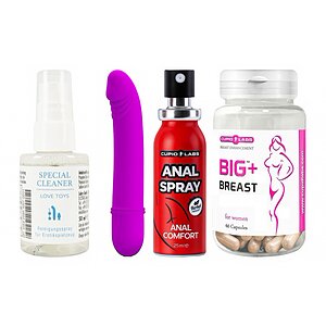 Kit Seducător: Volum, Confort Anal și Vibrații