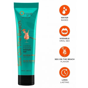 Orgie Lube Tube Sex On The Beach Gel Intim Aromat 100 ml Thumb 1