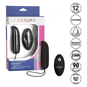 Ou Vibrator Remote Ridged G Negru Thumb 5