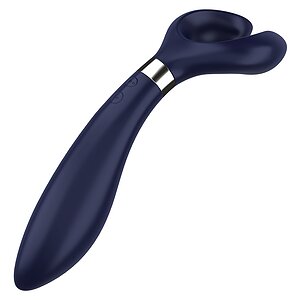 Vibrator Cuplu Partner Multifun 3 Albastru Thumb 2