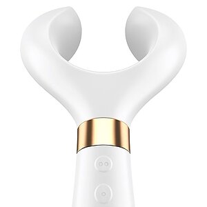 Vibrator Pentru Cuplu Multifun 3 Alb Thumb 2